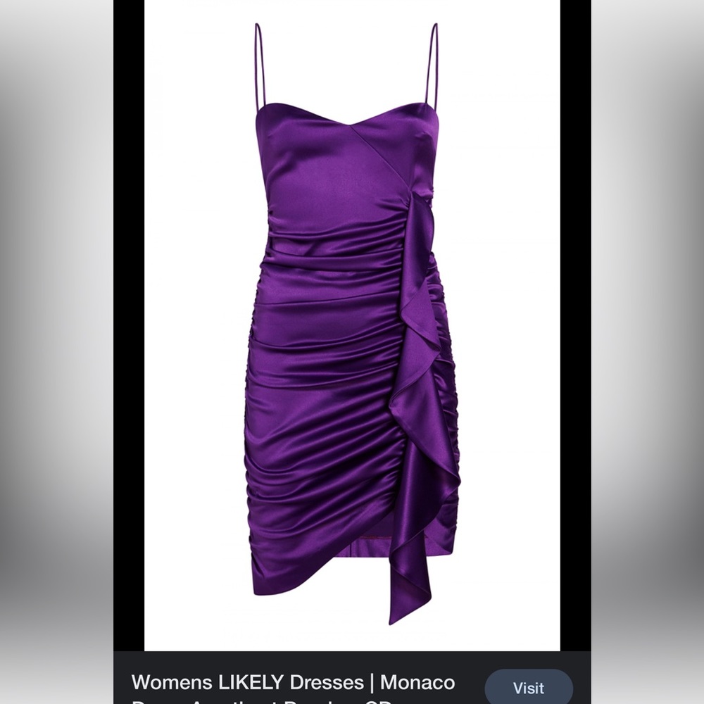 SOLD OUT EVERYWHERE NWT likely Monaco dress size 4